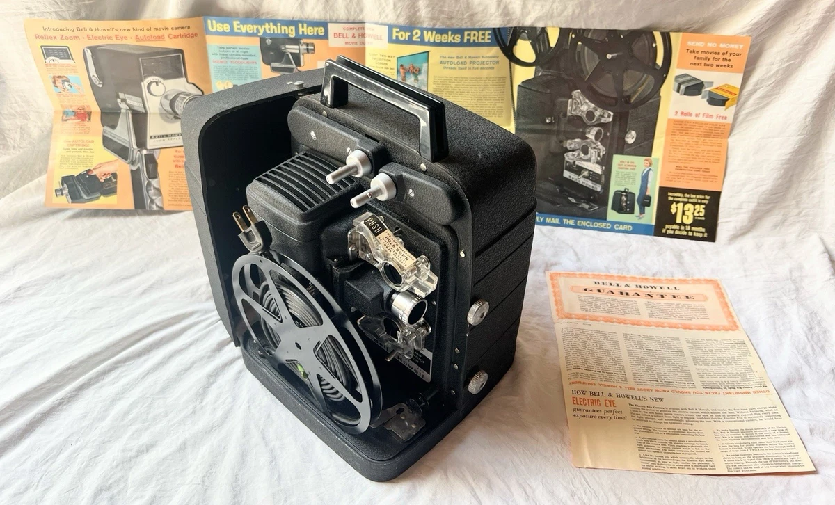 Bell and Howell 8mm Movie Film Format Vintage Movie Projectors and