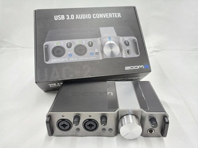 ZOOM UAC-2 USB 3.0 Audio Converter Interface 2-In/2-Out 24-Bit/192kHz Japan