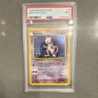 Wizards of the Coast 1999 Pokemon Mewtwo Base Set Holo 10/102 PSA 9 English