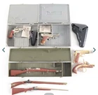 Marx Springfield Rifle and Other Miniature Model Toy Cap Guns Vintage