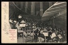 Carte postale Bayreuth, orchestre du Festspielhaus avec Siegfried Wagner...