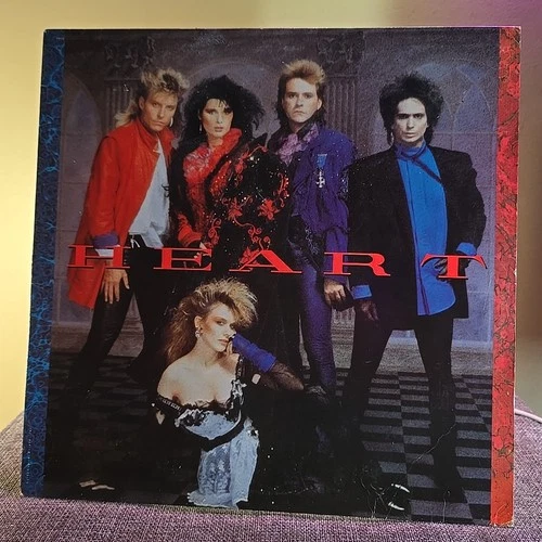 Heart–Heart–1985 Capitol–ST-12410 Vinyl Record LP