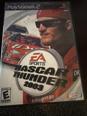 EA SPORTS Nascar Thunder 2003 PS2 Manual Included, NTSC-U/C