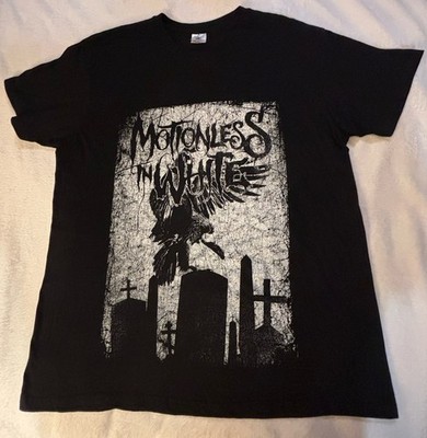 Motionless In White European Summer Tour 2025 T-Shirt Black Size XXL RARE