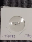 Batman .999 Fine Silver Hand Pour Micro Pour .76 Grams Solid +COA