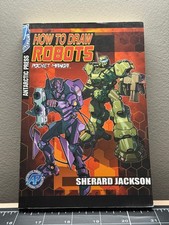How to Draw Robots Pocket Manga (2010) Acosta Jackson Antarctic Press Art Book