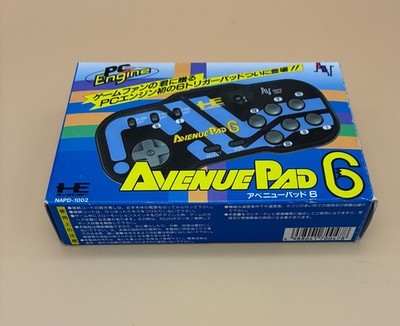 PC Engine Avenue Pad 6 Controller NAPD-1002 PCE Gebraucht Made in Japan