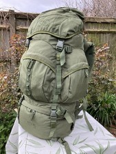 Highlander Pro Force Forces 66 Litre Rucksack Backpack Bergan Bag Olive VGC