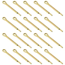 100Pcs 2.5mmx25mm Zinc-Plated Carbon Steel Cotter Pin Split Pin, Colored