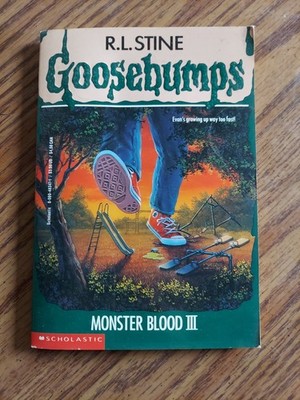 Rare Monster Blood III #29 GOOSEBUMPS (R.L. Stine, 1995) Paperback Book