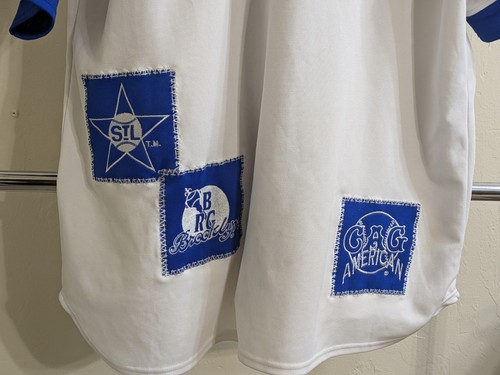 Vintage Negro Leagues NIBM Baseball Jersey Cross Over XXL Embroidered Korea 2XL - Picture 13 of 15