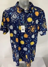 William Murray Golf NWT Mums the Word Polo XL Mens Shirt Short Sleeve New