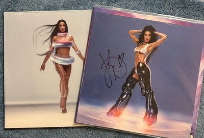 Katy Perry Lot Of 2 LP Vinyl Purple + Signed Silver New Mint Condition 