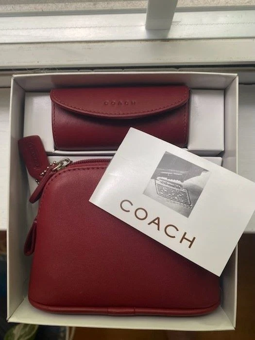 Coach Red Handbag Accessories for Women for sale | eBay