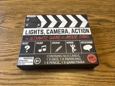 Paladone: Lights, Camera, Action The Ultimate Game for Movie Fans NIB #A
