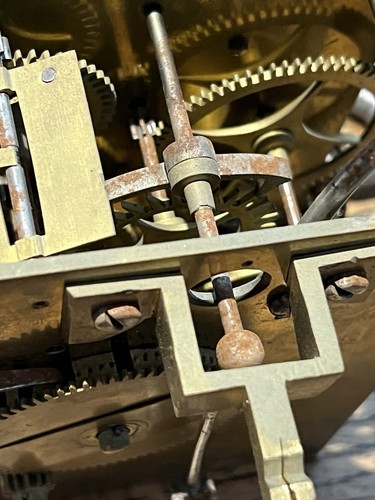 Antique Grandfather Longcase Clock Dial and Movement W Bearn Wellingborough - Picture 12 of 14