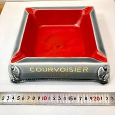 COURVOISIER Ceramic Ashtray