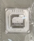 10 Gram 999 Silver Geiger Bar