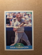1989 Score - Dave Concepcion #166