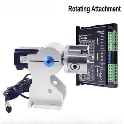 Rotary Attachment RA-D80A Rotary Device with Three Chuck +DM5042 Driver