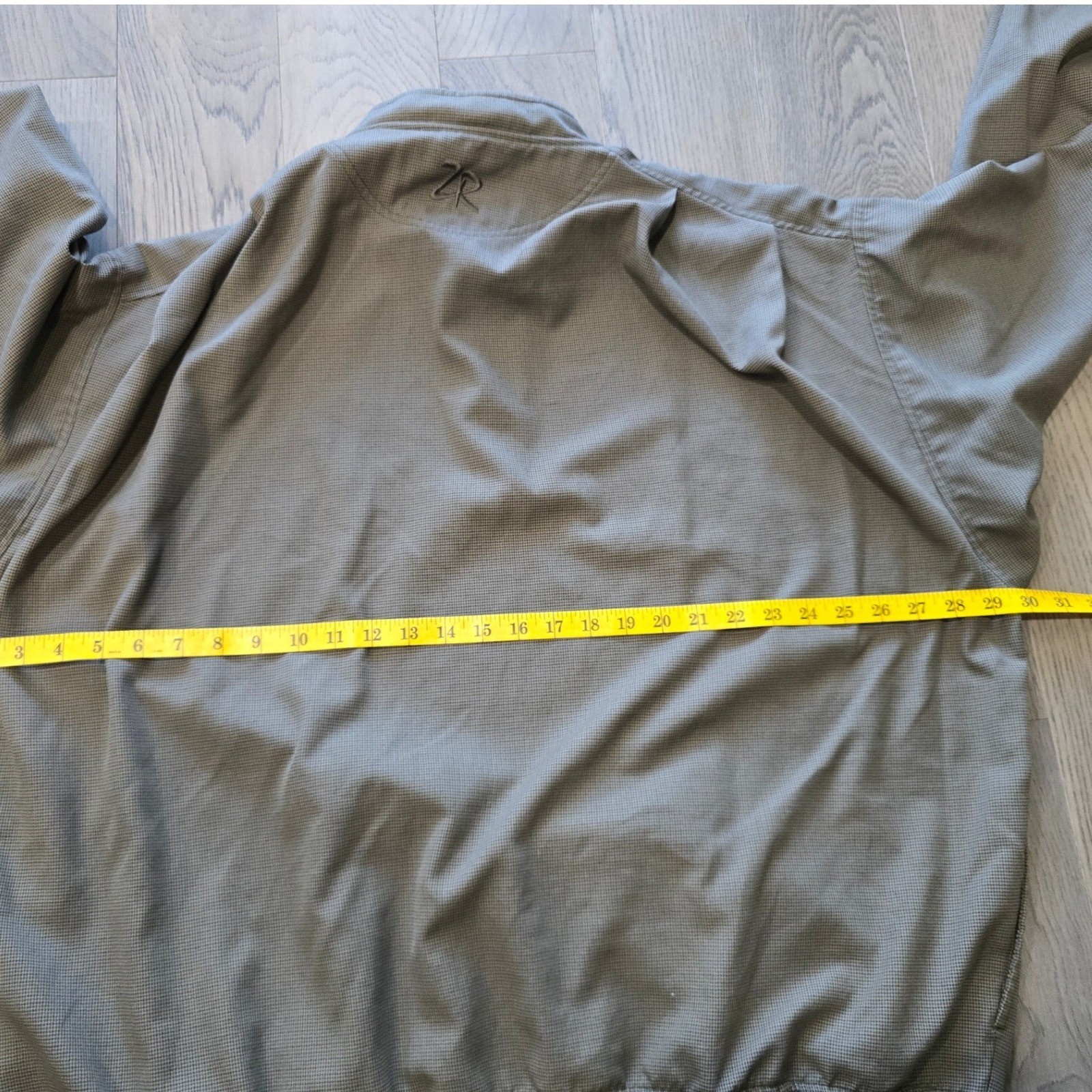 Zero Restriction Quarter Snap Pullover Brown Houn… - image 9