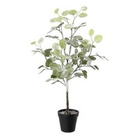artplants KüNstlicher Baum Eukalyptus Tusyn, Gefroren, GrüN-Weiß, 60Cm