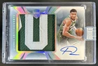 2024-25 Panini Eminence Giannis Antetokounmpo Special Patch Auto #/10 Bucks