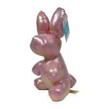 Way To Celebrate Pink Iridescent Balloon Bunny 9 inch Plush Stuffed Animal