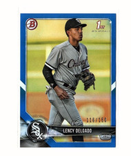 Lency Delgado 2018 Bowman Draft Blue 116/150  #BD-37