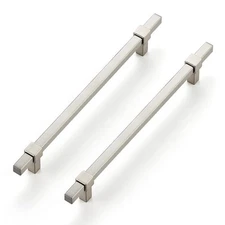 5 Pack 7-1/2 Hole Center Cabinet Pulls, Brushed Nickel, Drawer Handles, Pull
