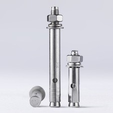 M6 M8 M10 M12 316 Stainless Steel Hex Nut Sleeve Expansion Anchor Bolts Screws