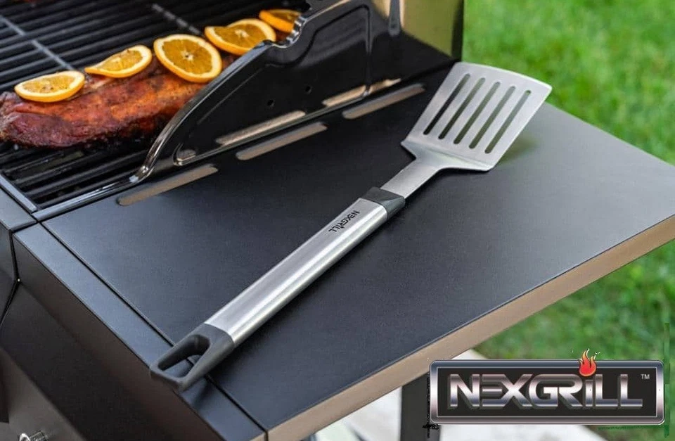 NEXGRILL Juego de Herramientas Grill Chef con Asas de Acero Inoxidable (8 Piezas) - TOTALMENTE NUEVO Foto 2 de 4