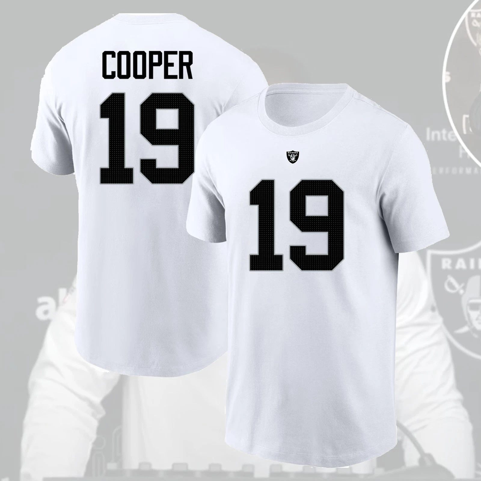 Amari Cooper #19 Raiders 2025 Retire Name & Number For Fans