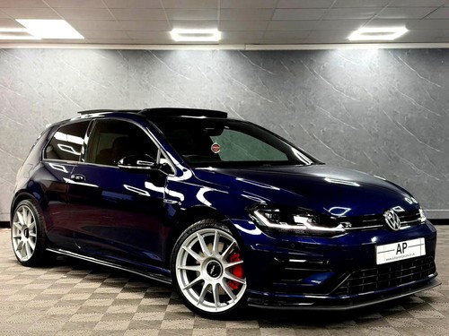 2018 VOLKSWAGEN GOLF R DSG 2.0 TSI 3dr 4MOTION RARE ATLANTIC BLUE STAGE ...