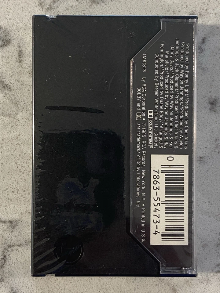 Waylon Jennings 1985 Collectors Series Cassette. Brand New Factory Sealed - Image 2 of 3