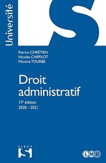 Droit administratif - 17e ed. von Chrétien, Patrice, Chi... | Buch | Zustand gut