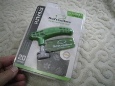 Softspikes Ultimate Cleat Kit w/ 20 Stealth Golf Cleats Pins (Black/Grey) NEW