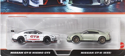 INHAND - Hot Wheels 2025 Car Culture Twin ' NISSAN GT-R NISMO