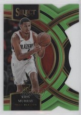2023 Panini Select Premier Level Neon Green Prizm Die-Cut 12/75 Kris Murray 14cm