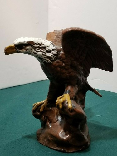 JUEGO MUY RARO DE 2 VELAS ANIMALES SALVAJES MAMÁ ELEFANTE CON BEBÉ Y ÁGUILA CALVA 6" - Imagen 9 de 12