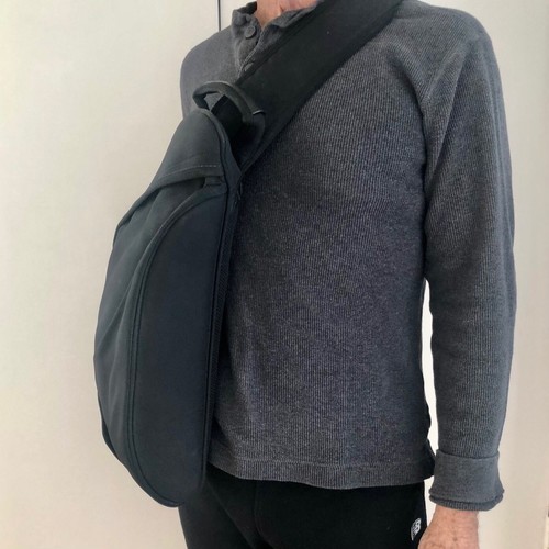 Bolso Mensajero Bandolera Banana Republic Vintage Nylon - Imagen 3 de 8