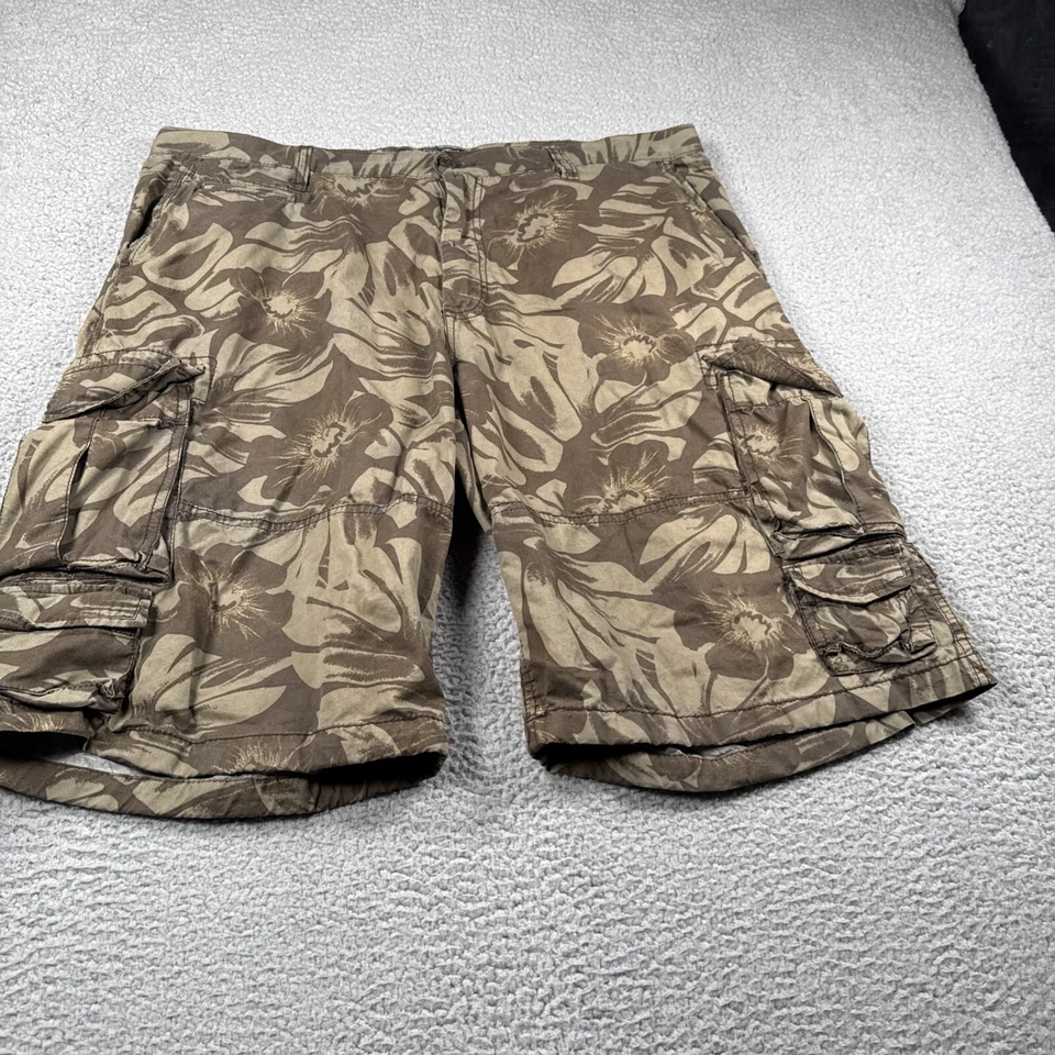 Pantalones Cortos Old Navy Para Hombre 40 Verde Carga Excedente Senderismo Aire Libre Trabajo Utilidad Foto 2 de 4