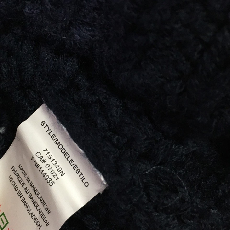 Cloth by Design Novelty Stitch Crew Neck Sweater Small eBay