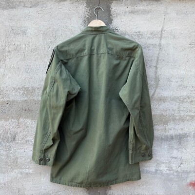 60's US Army Slant Pocket Rip Stop Jungle Jacket | eBay