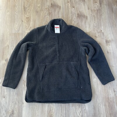 NWT $110 Nike Therma-Fit Yoga Sherpa Fleece Sweatshirt