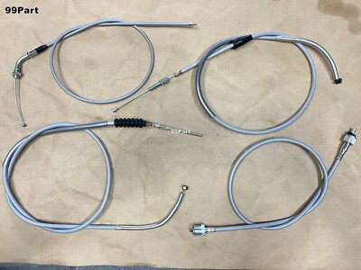 COMPLETE CABLE SET Honda Dream C72 CA72 C77 CA77 1960-1961 ( Short Clutch Cable)