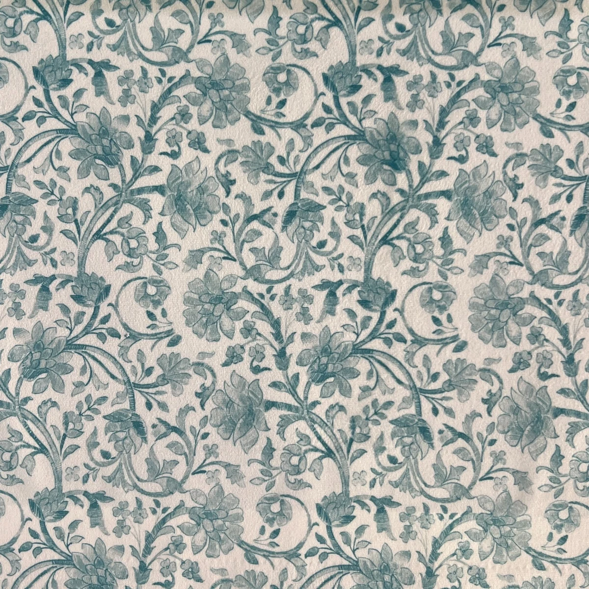 Vintage Floral Print Fabric, 140cm Wide, Upholstery Window Craft, Sold by Yard