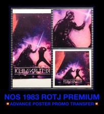 vTg Orig Star Wars RETURN Of The JEDI ROTJ Poster LUKE SKYWALKER t-shirt iron-on