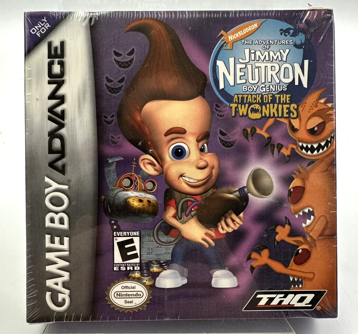 GBA The Adventures Of Jimmy Neutron Boy Genius: Attack Of The Twonkies, Sealed