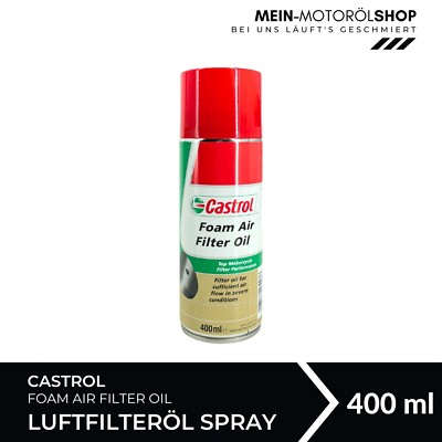 Castrol Foam Air Filter Oil / Luftfilteröl Spray 400 ML